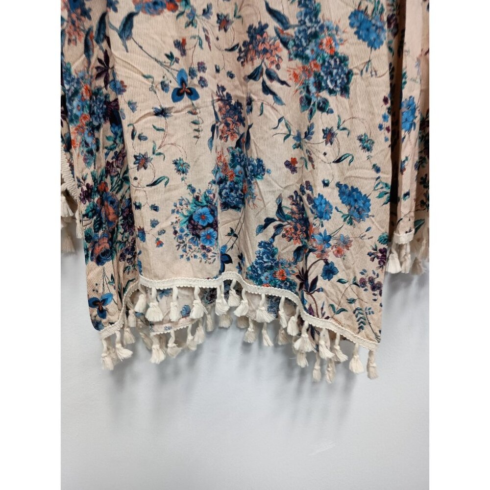Anandas Collection BOHO Top Womens Large Floral F… - image 2